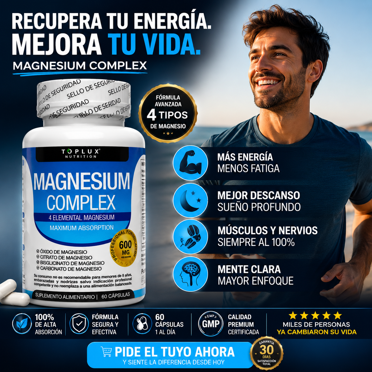 MAGNESIO COMPLEX 600MG
