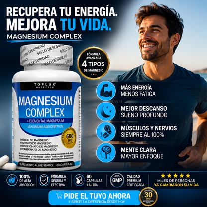 MAGNESIO COMPLEX 600MG